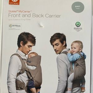 Stokke front and back baby carrier